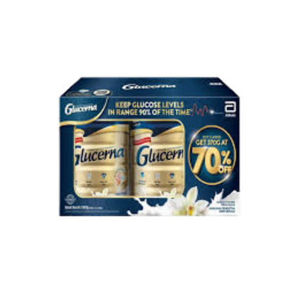 GLUCERNA VANILLA 1.97KG VALUE PACK (800GX2+370G)