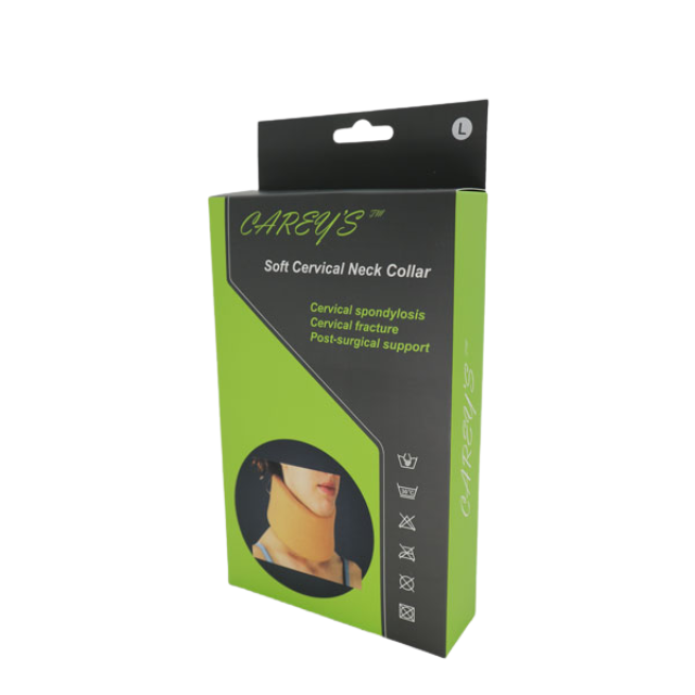 CAREYS SOFT CERVICAL NECK COLLAR M