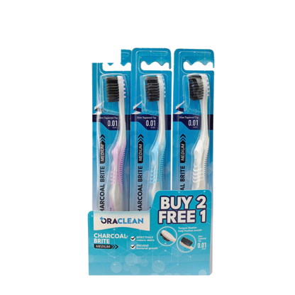 ORACLEAN BLACKSHIELD TOOTHBRUSH VALUE PACK 3S+1S
