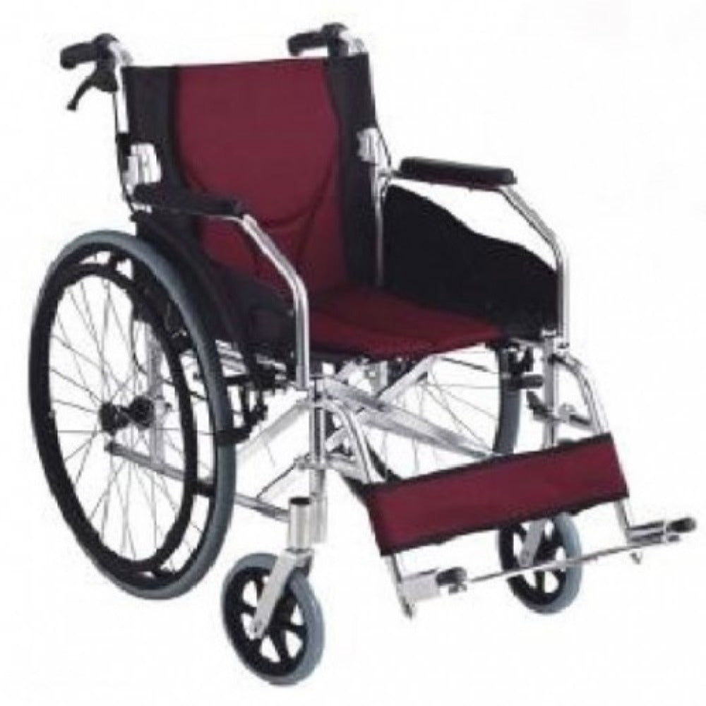 HOSPIGUARD LIGHTWEIGHT WHEELCHAIR WITH FOLDABLE BACKREST MY08681LAJ-B-24