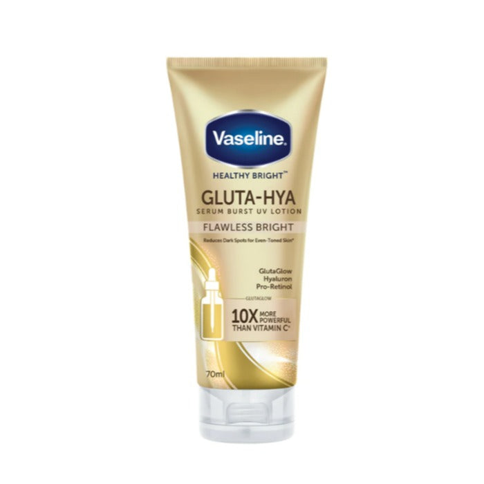 VASELINE HEALTHY BRIGHT GLUTA-HYA FLAWLESS BRIGHT SERUM B/LOTION 70ML