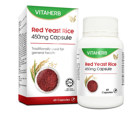 VITAHERB RED YEAST RICE 450MG 60S