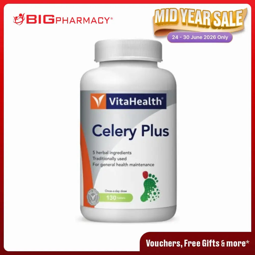 VITAHEALTH CELERY PLUS 130S