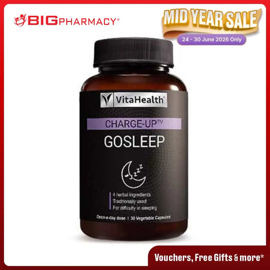 VITAHEALTH CHARGE-UP GOSLEEP 30S