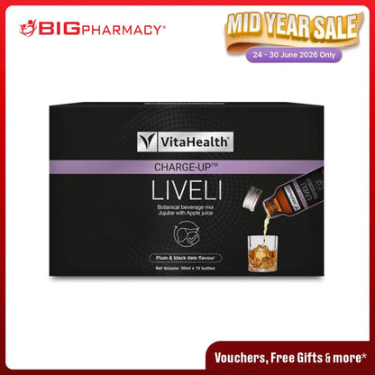 VITAHEALTH CHARGE-UP LIVELI 10S