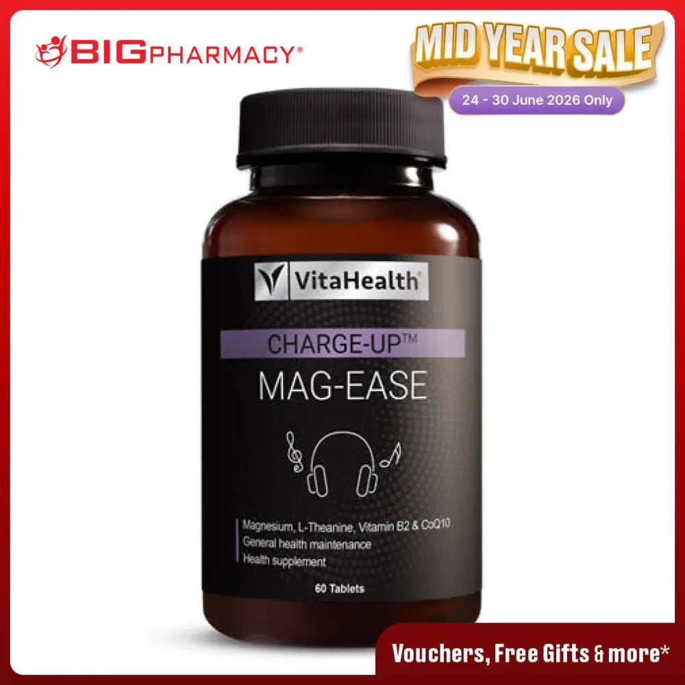 VITAHEALTH CHARGE-UP MAG-EASE 60S