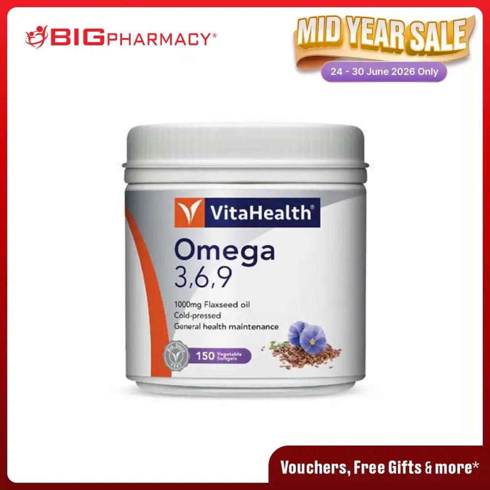 VITAHEALTH OMEGA 3-6-9 150S