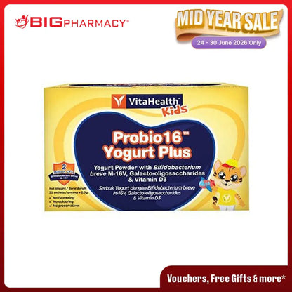 VITAHEALTH PROBIO 16 YOGOUR PLUS 30S