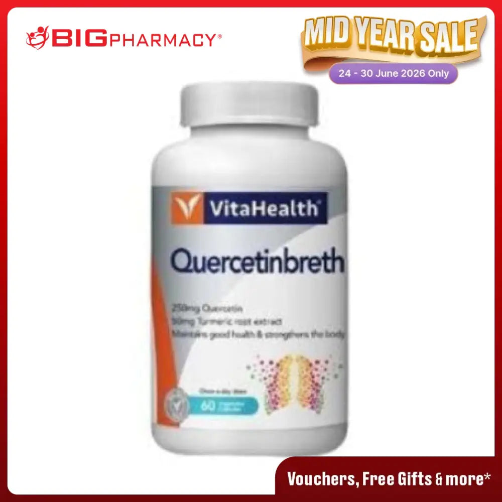 VITAHEALTH QUERCETINBRETH 60S