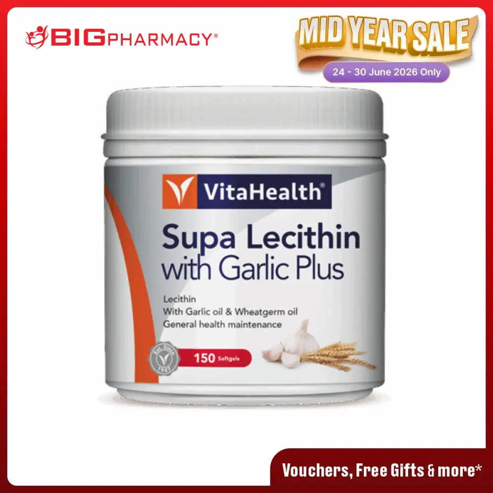 VITAHEALTH SUPA GARLIC 150S