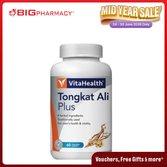 VITAHEALTH TONGKAT ALI PLUS 60S