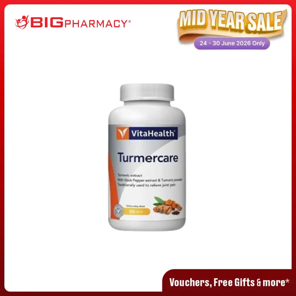 VITAHEALTH TURMERCARE 50S