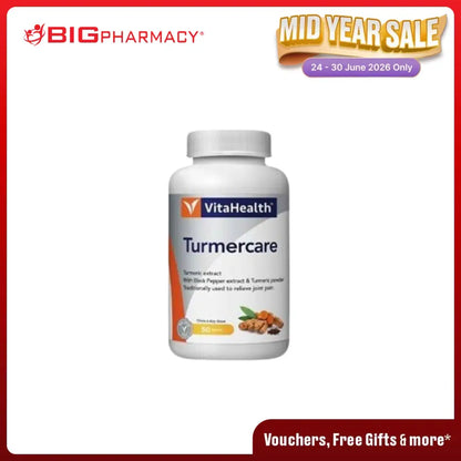 VITAHEALTH TURMERCARE 50S