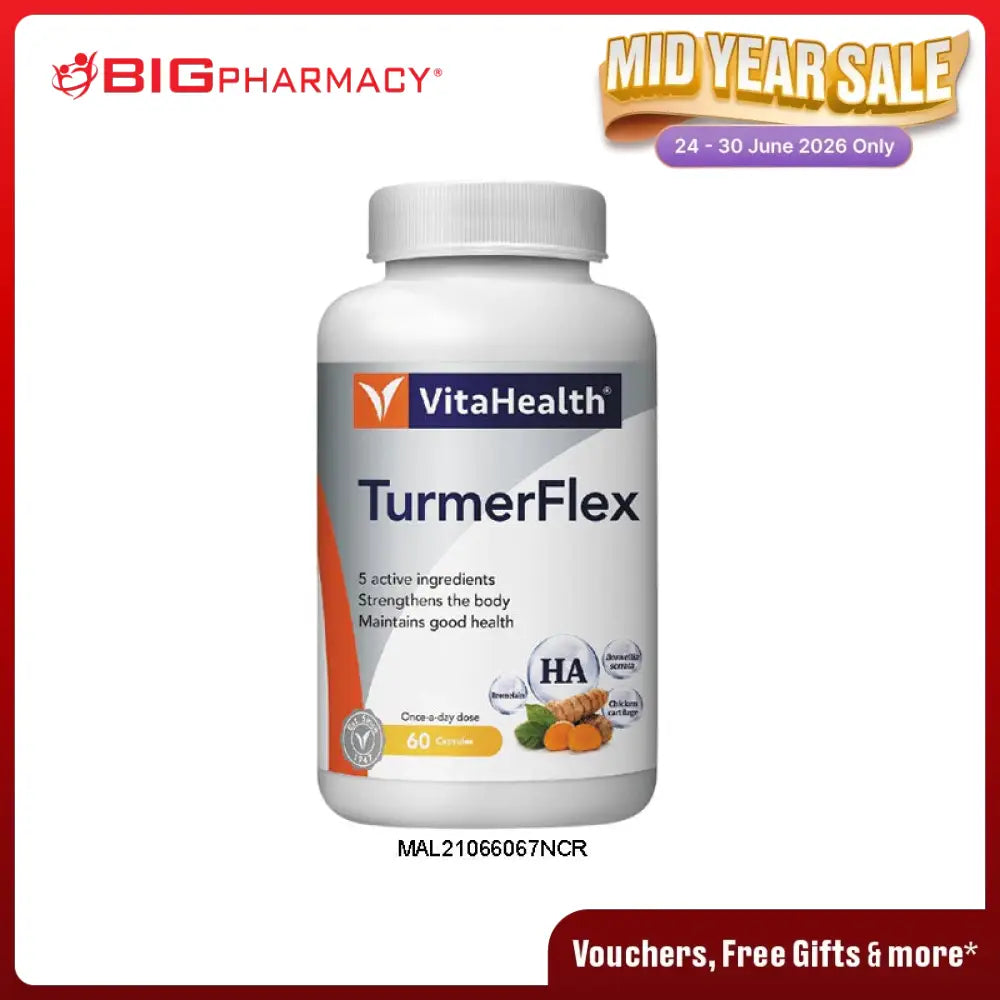 VITAHEALTH TURMERFLEX 60S