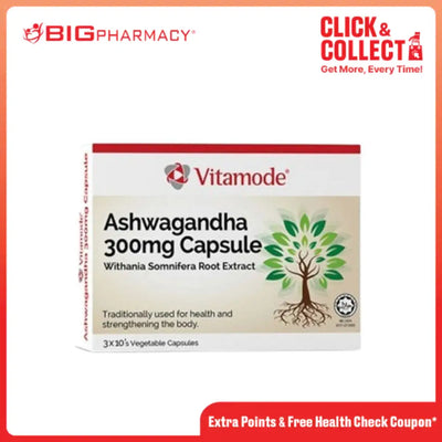 VITAMODE ASHWAGANDHA CAPSULE 300MG 30S
