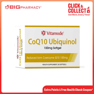 VITAMODE CO Q10 UBIQUINOL 100MG 30S