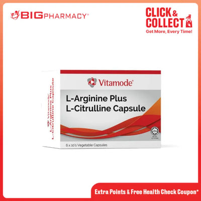 VITAMODE L-ARGININE PLUS CITRULLINE CAPSULE 60S