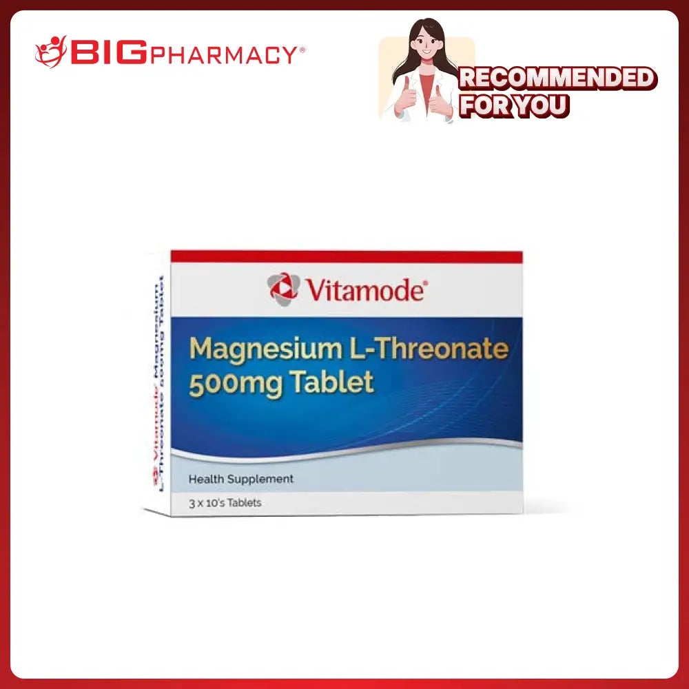 VITAMODE MAGNESIUM L-THREONATE 500MG 10SX3