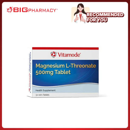 VITAMODE MAGNESIUM L-THREONATE 500MG 10SX3