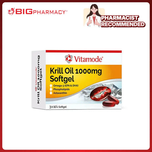 VITAMODE SUPERBA KRILL OIL 1000MG 30S