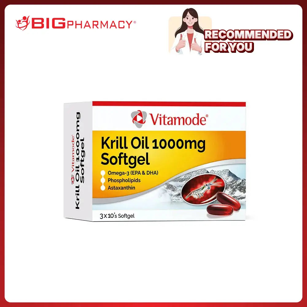 VITAMODE SUPERBA KRILL OIL 1000MG 30S