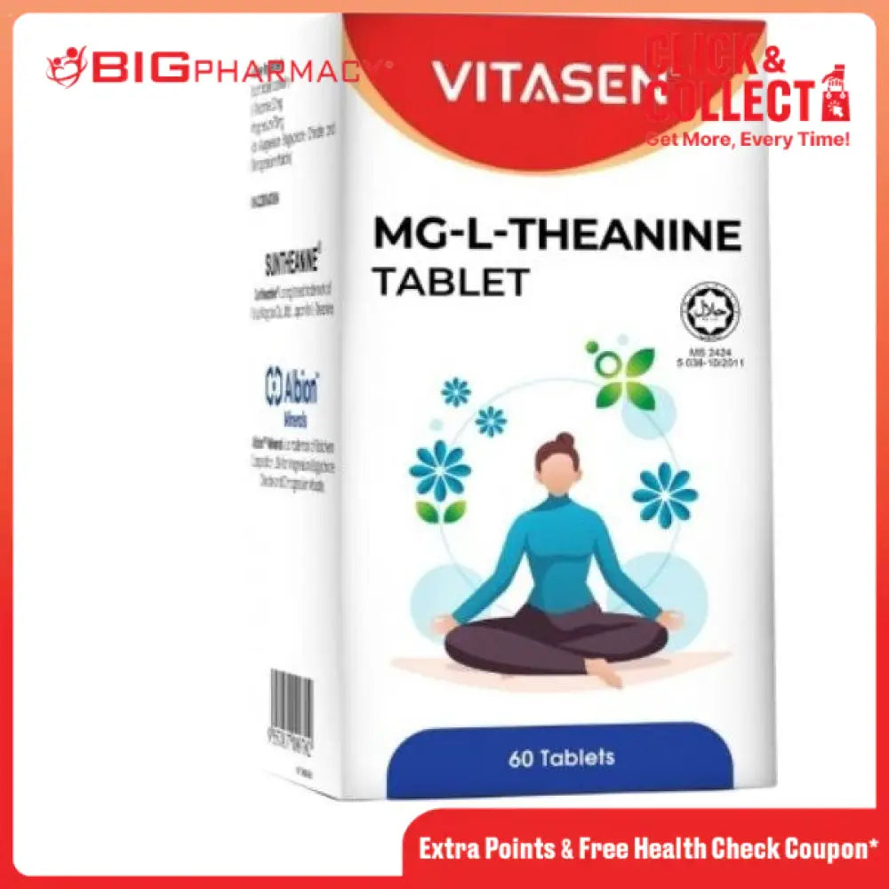 VITASEN MG-L-THEANINE TABLET 60S