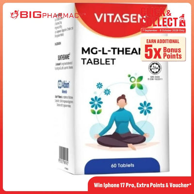 VITASEN MG-L-THEANINE TABLET 60S