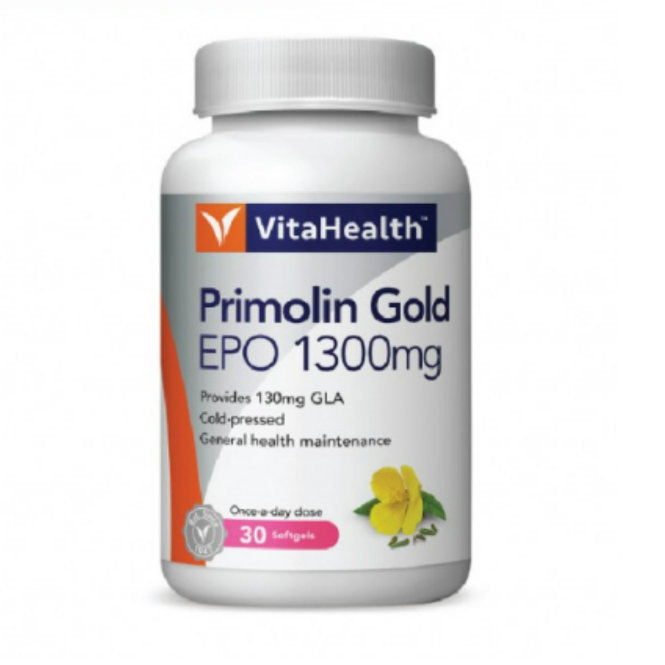 VITAHEALTH PRIMOLIN GOLD EPO 1300MG 30S