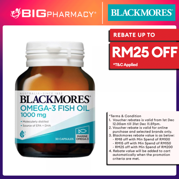 Blackmores Fish Oil 1000mg 30s