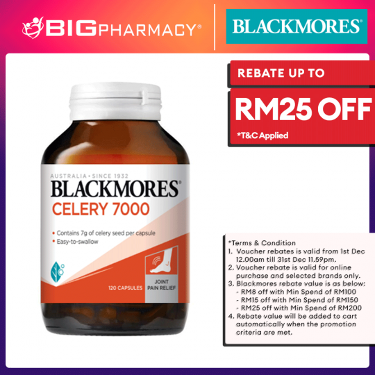 Blackmores Celery 7000 120s