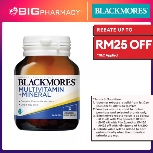 Blackmores Multivitamins + Minerals 60s