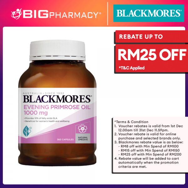 Blackmores Epo 1000mg 360s