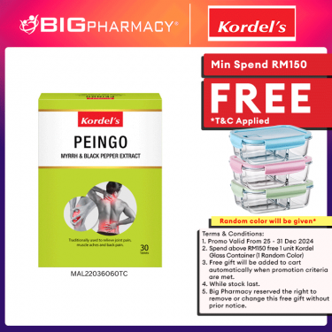 Kordels Peingo Tablets 3X10s (strip)