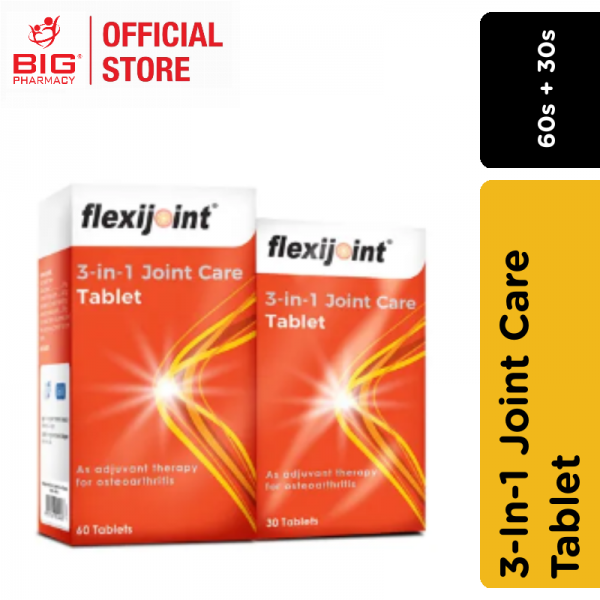 Flexijoint 3-In-1 Joint Care Tablet 60S + 30S