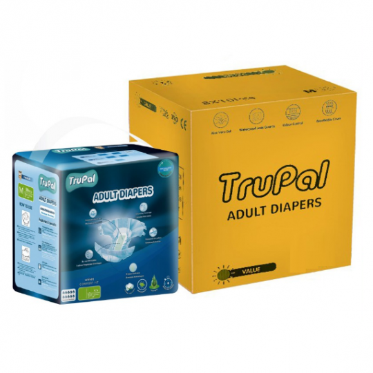 Trupal Adult Diapers Premium Night L 10s x8