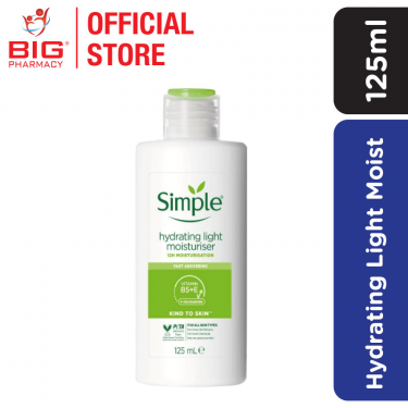 SIMPLE HYDRATING LIGHT MOIST 125ML