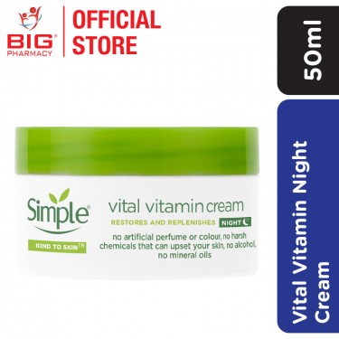 ROTATE - SIMPLE VITAL VITAMIN NIGHT CREAM 50ML