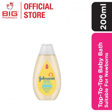 Johnsons Baby Bath 200ml Top To Toe