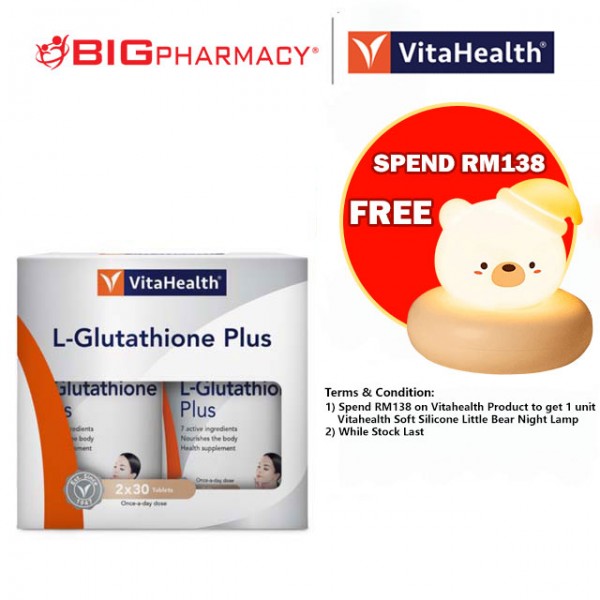 Vitahealth L-Glutathione Plus 30S X 2