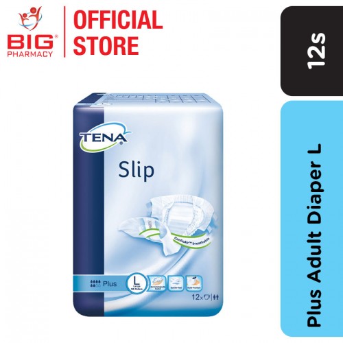 Tena Plus Adult Diaper (L) 12S | Big Pharmacy