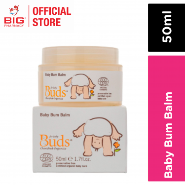 Buds Bco Baby Bum Balm 50ml