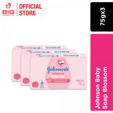 Johnson Baby Soap Blossom 75gx3