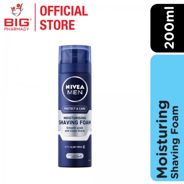 Nivea (M) Moisturising Shaving Foam 200ml