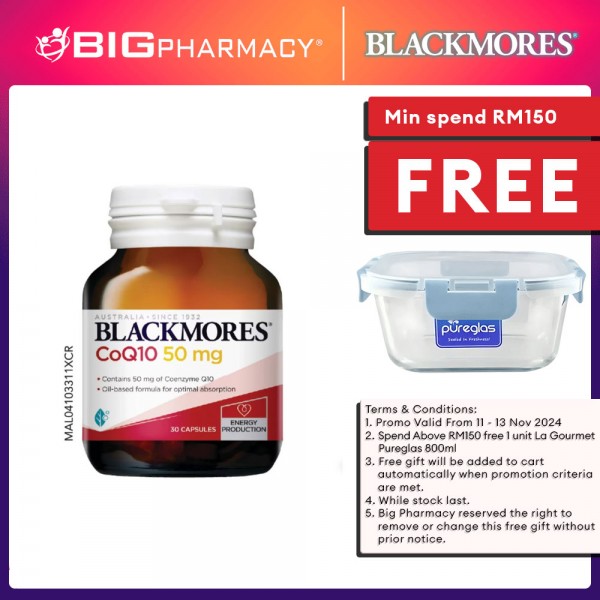 Blackmores CoQ10 50mg 30s