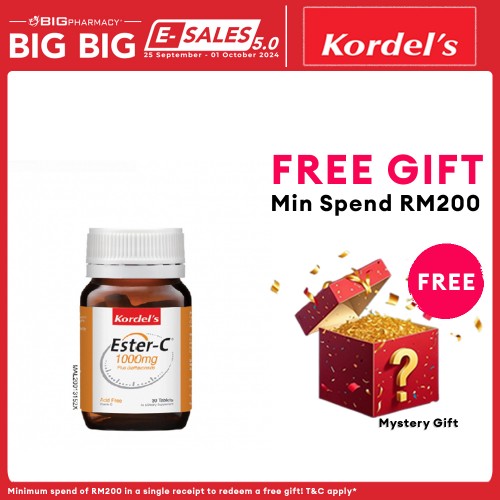 Kordels Bio Ester C 1000mg 30s