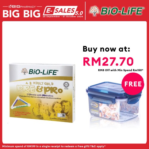 Biolife Ab Adult Gold Pre&Pro 10s