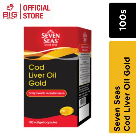 Seven Seas Cod Liver Oil Gold 100s