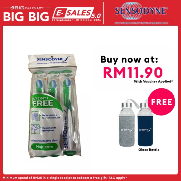 SENSODYNE T/BRUSH MULTICARE M 3S (B2F1)