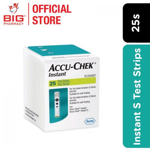 Accu-Chek Instant S Test Strips 25S | Big Pharmacy
