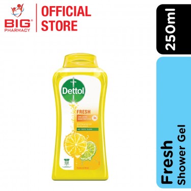 Dettol Shower Gel 250ml Fresh